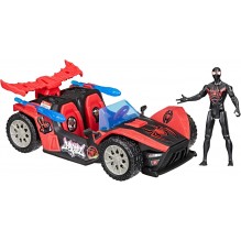 Spiderman Bolide et figurine Morales
