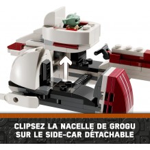 LEGO Star Wars : The Mandalorian L’évasion en Speeder BARC Set de Construction 75378