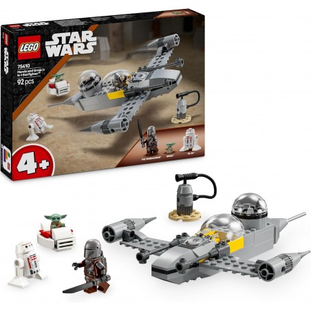 LEGO Star Wars : The Mandalorian L’évasion en Speeder BARC Set de Construction 75378