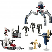LEGO Star Wars Pack de Combat des Clone Troopers et Droïdes de Combat  75372