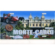 Plaque de rue Monaco Monte-carlo