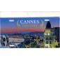 Plaque de rue Cannes la nuit