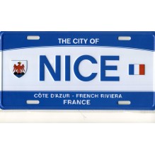 Plaque de rue Nice