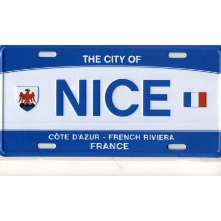 Plaque de rue Nice