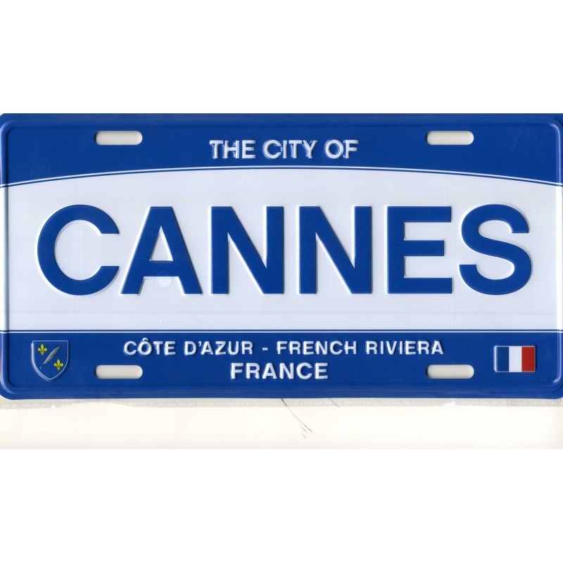Plaque de rue Cannes