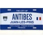 Plaque de rue Antibes-Juan les pins