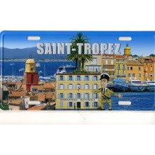 Plaque de rue Saint-Tropez