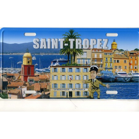 Plaque de rue Saint-Tropez