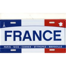 Plaque de rue France