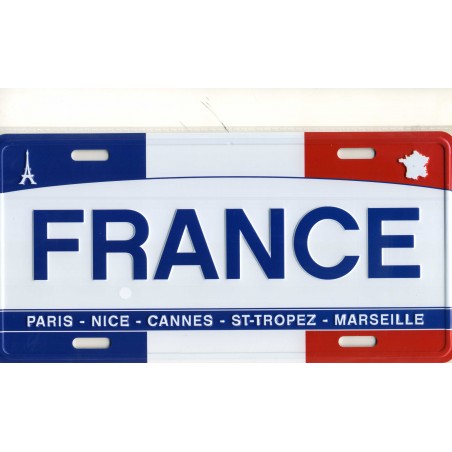Plaque de rue France