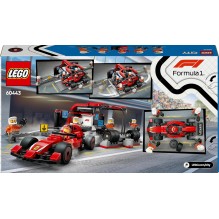 LEGO City Arrêt au Stand de F1 avec Voiture Ferrari