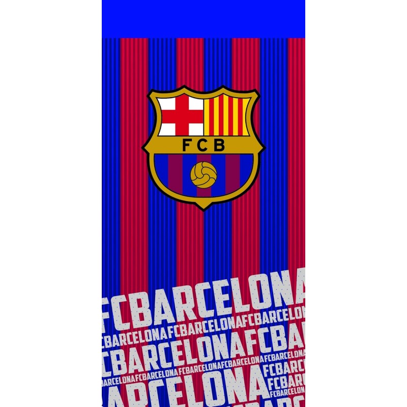 Serviette de plage Fc Barcelone Coton Serviette de plage Fc Barcelone Coton