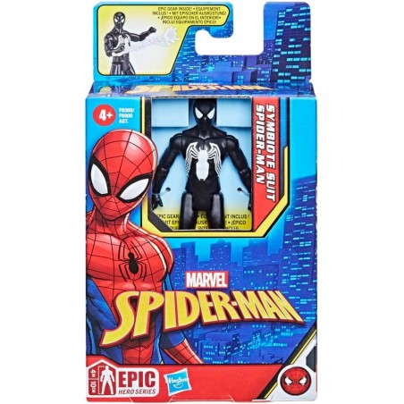 Figurine Spider-Man Symbiote Suit Epic Hero Series 10 cm