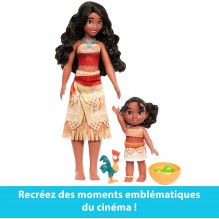 Disney Vaiana et sa sœur, coffret de 2 poupées