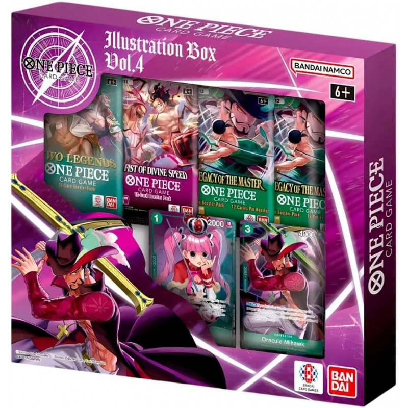 One Piece Card Game - Illustration Box Vol.4 Version Anglaise