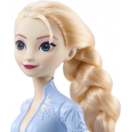 Poupée Disney Elsa la reine des neiges avec tenue emblématique