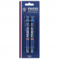 Paris saint germain Lot de 2 Stylos à bille rétractables encre Noir