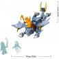 LEGO Ninjago Le Jeune Dragon Riyu, Set de Jeu avec 3 Minifigurines de Ninjas
