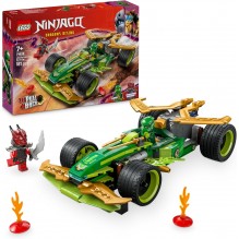 LEGO Ninjago La Voiture de Course à rétrofriction de Lloyd - Véhicule de Sport à Construire 71828