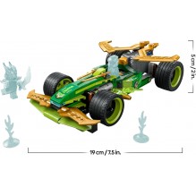 LEGO Ninjago La Voiture de Course à rétrofriction de Lloyd - Véhicule de Sport à Construire 71828