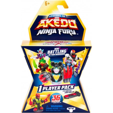Figurine Akedo Ninja Fury Modèle aléatoire