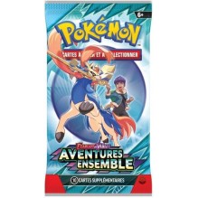 Pokémon – Booster Aventures Ensemble Extension Écarlate & Violet modèle aléatoire)