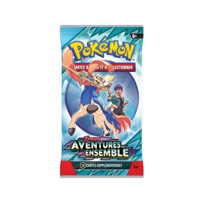 Pokémon – Booster Aventures Ensemble Extension Écarlate & Violet modèle aléatoire) Pokémon – Booster Aventures Ensemble Extension Écarlate & Violet modèle aléatoire)