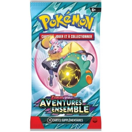 Pokémon – Booster Aventures Ensemble Extension Écarlate & Violet modèle aléatoire)