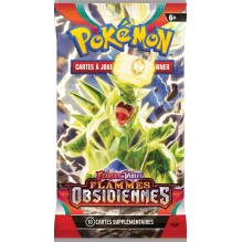Pokémon - Booster - Ecarlate et Violet - Flammes Obsidiennes (EV03) - Modèle aléatoire