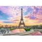 Puzzle tour eiffel Paris romantique 1000 Pièces