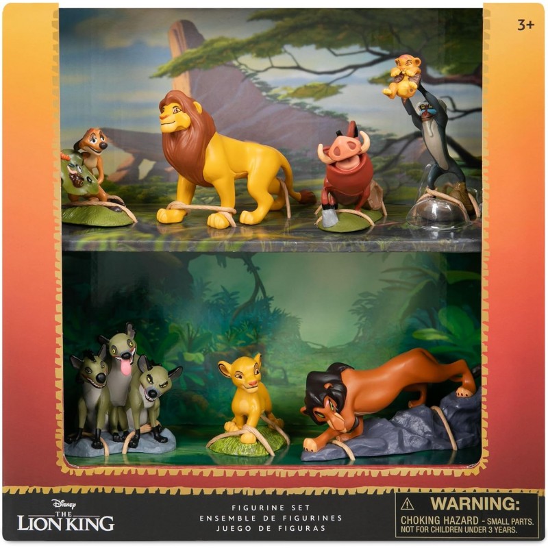 Coffret de 7 figurines Le Roi Lion