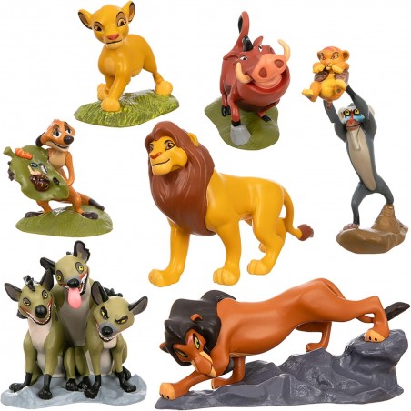 Coffret de 7 figurines Le Roi Lion