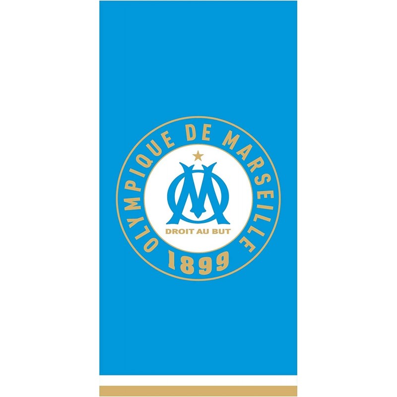 Serviette de plage Olympique de Marseille Serviette de plage Olympique de Marseille
