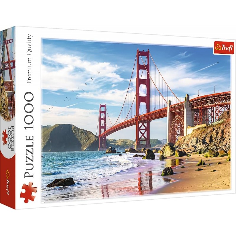 Puzzle 1000 piéces Pont du Golden Gate, San Francisco, États-Unis