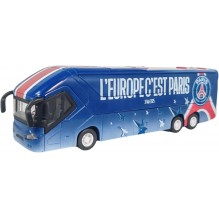 Autobus du Paris Saint Germain champion d'europe 2025