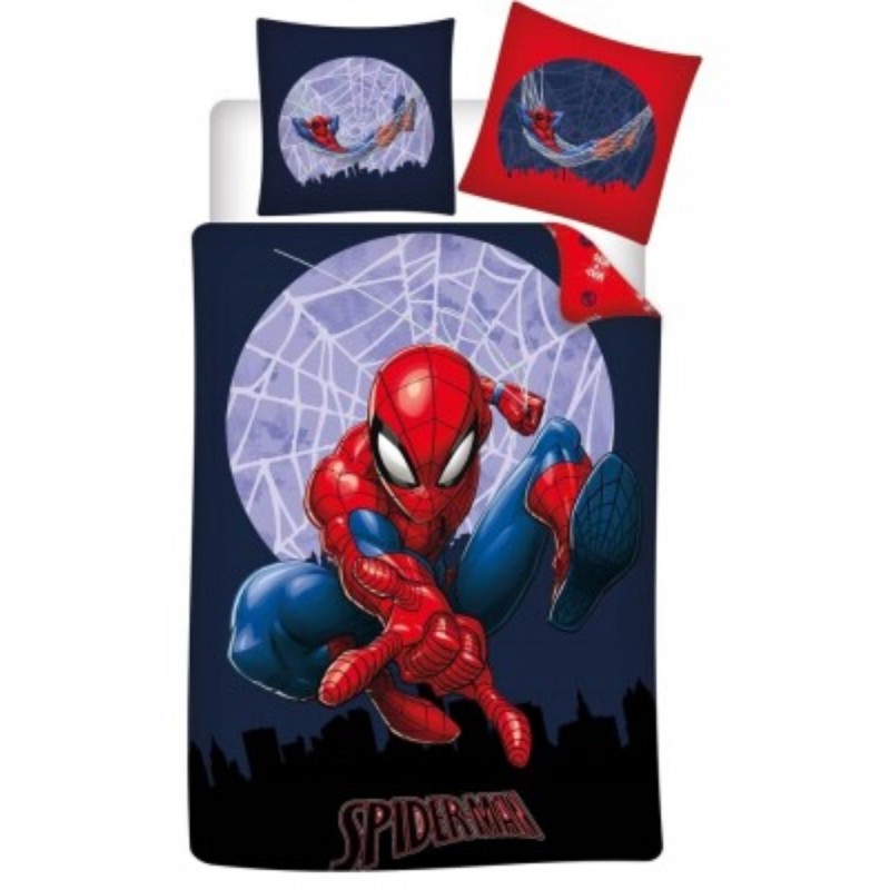 Housse de couette Spiderman réversible