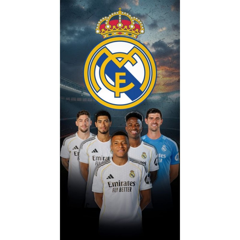 Serviette de plage Real Madrid les joueurs Serviette de plage Real Madrid les joueurs