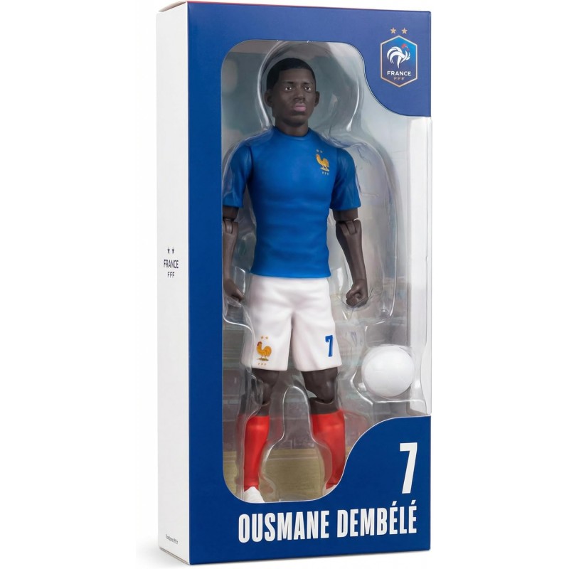 Figurine Ousmane Dembélé Equipe de France de footnall 20 cm