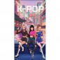 Serviette de plage k-pop démon hunters