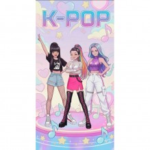 Serviette de plage k-pop démon hunters