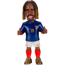 Figurine  Bradley Barcola Equipe de France de Football 12 cm