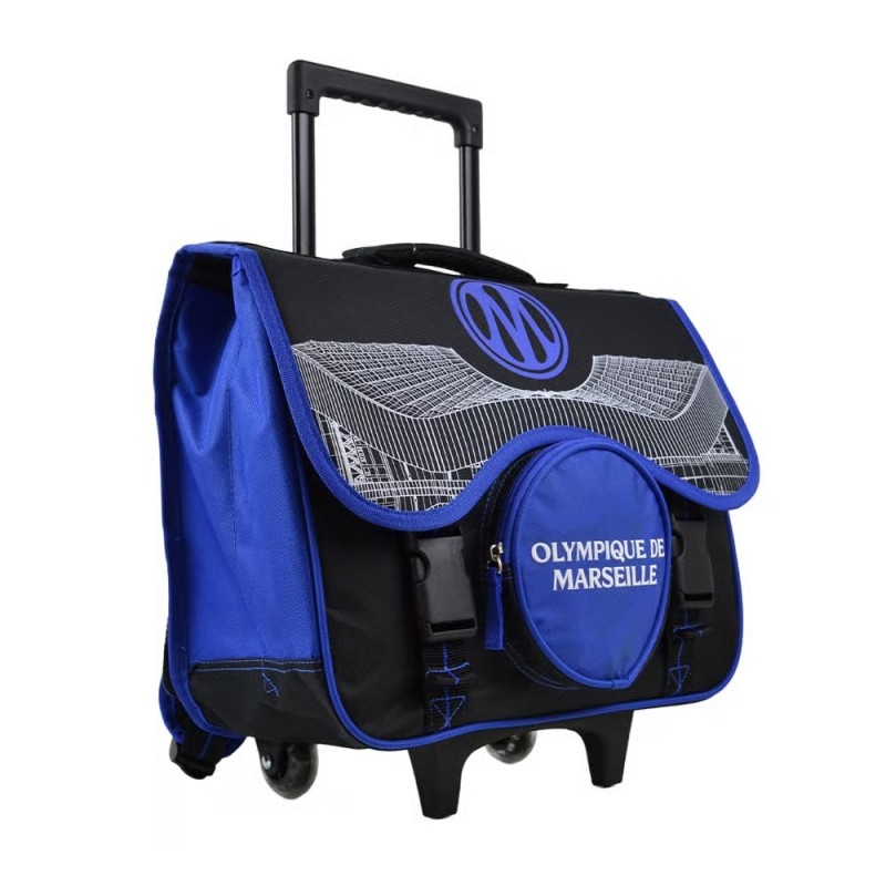 Cartable à roulettes 41 cm Olympique de Marseille