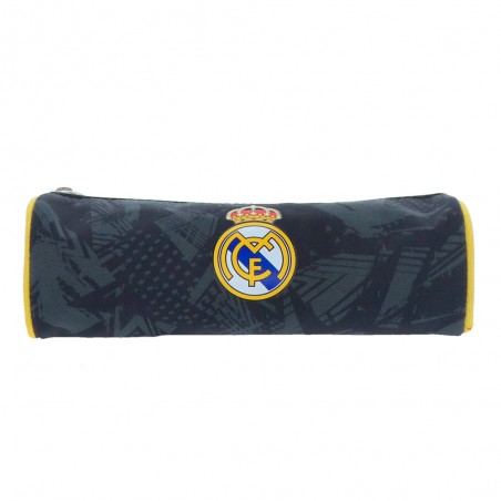 Trousse scolaire ronde Real Madrid noir