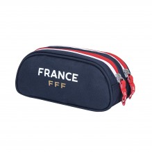 Trousse scolaire rectangulaire équipe de France de football