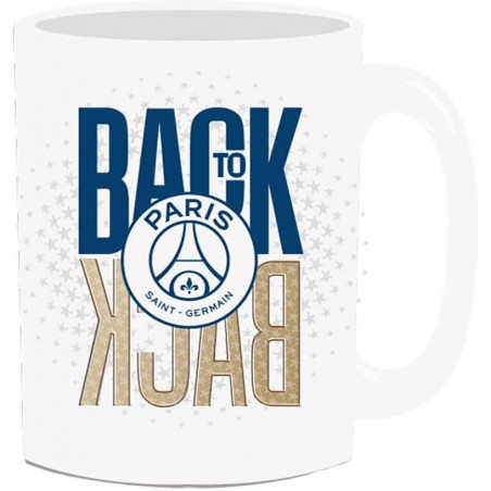 Mug Paris saint germain Champions d'Europe 2025 et 2026 ! 2 étoiles, à jamais les premiers !