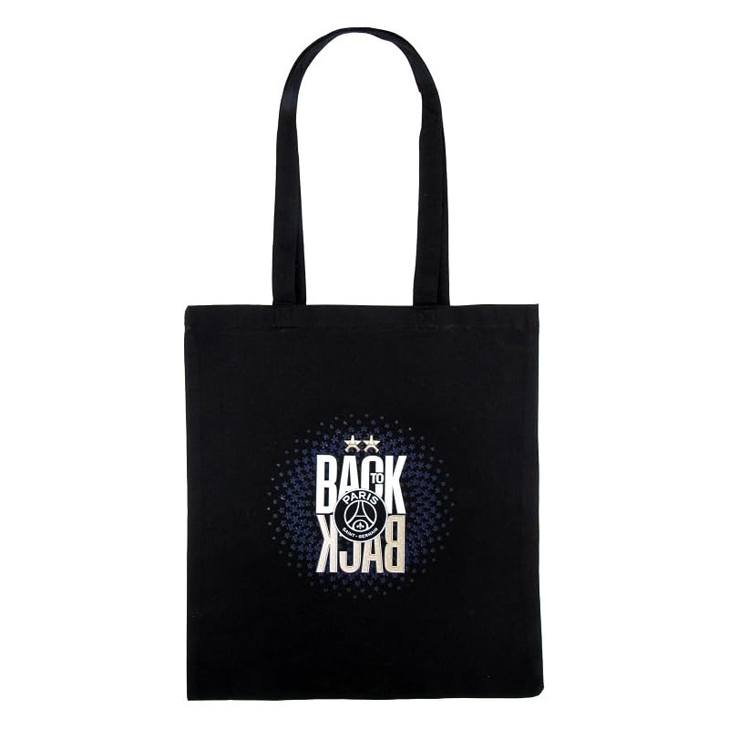 Sac tote bag 2 étoiles - Back two Back Paris saint germain