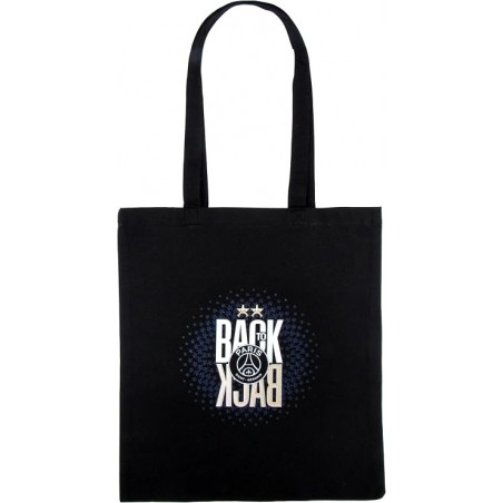 Sac tote bag 2 étoiles - Back two Back Paris saint germain