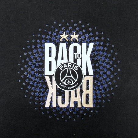Sac tote bag 2 étoiles - Back two Back Paris saint germain