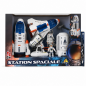 Coffret Station Spatiale avec navette, astronautes et accessoires
