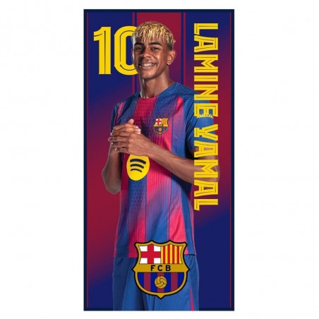 Serviette de plage Fc Barcelone Lamine Yamal